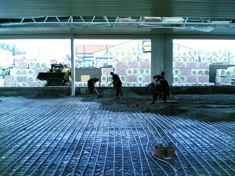 Hala Říčany – montáž